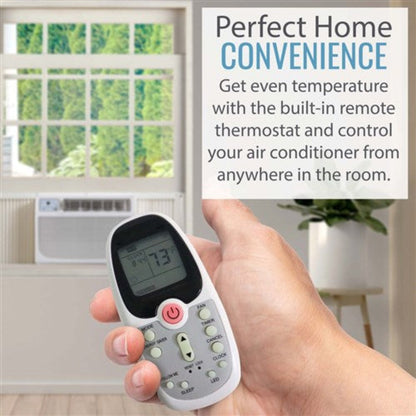 Keystone Energy Star 18,000/17,700 BTU 230V Window/Wall Air Conditioner with Follow Me LCD Remote Control  -  KSTAW18C