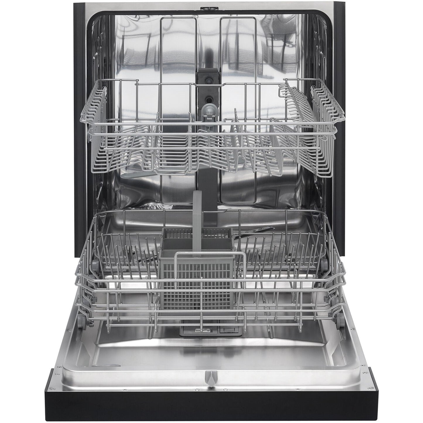 Danby - 24 inch Built-In Dishwasher,12 Place Settings, SS Interior, 6 Wash Programs | DDW2404EBSS