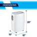 Arctic Wind - 13000 BTU Portable A/C w Pump | 2APP13000