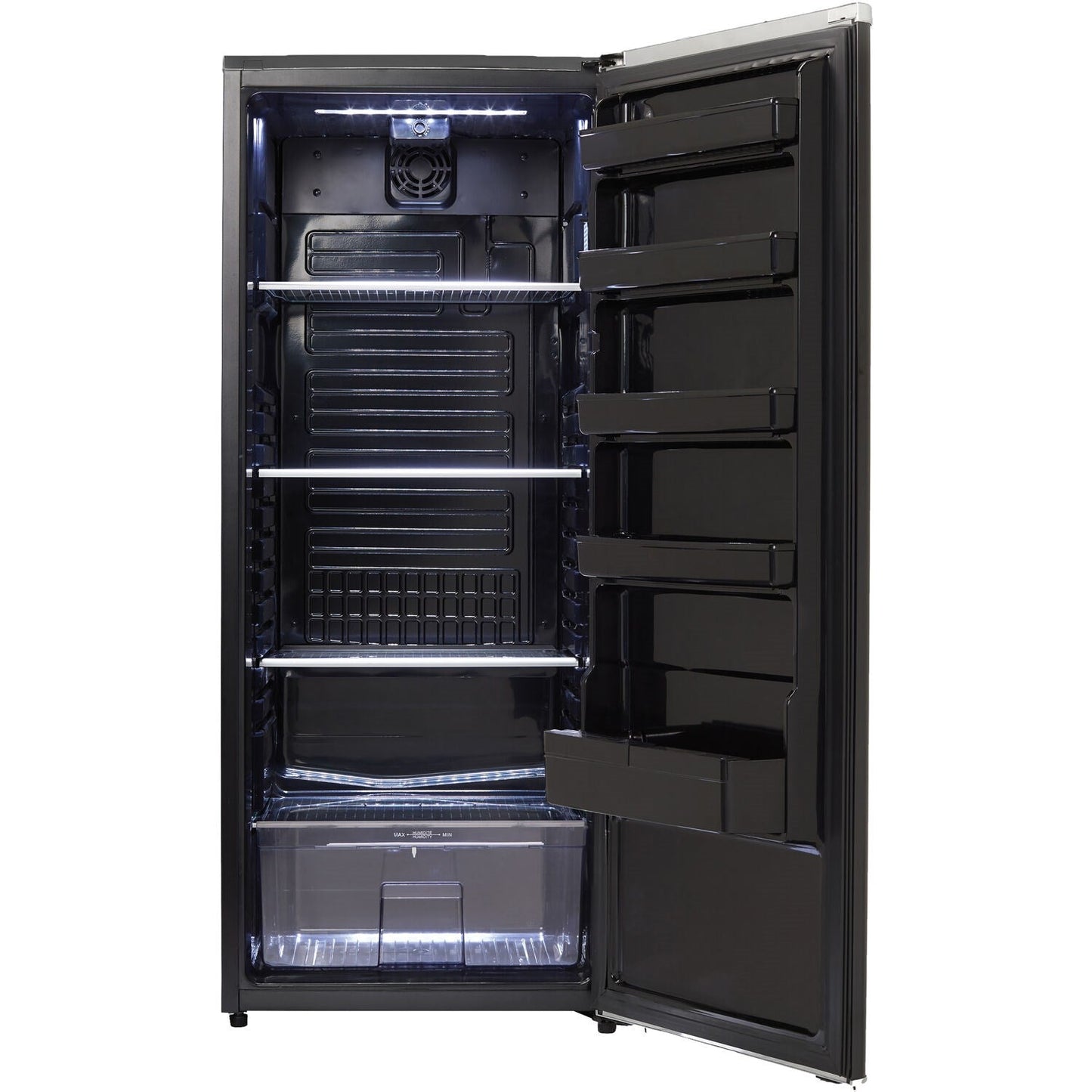 Danby - 11 CuFt. All Refrigerator, All Black Interior, Automatic Defrost - DAR110A3MDB