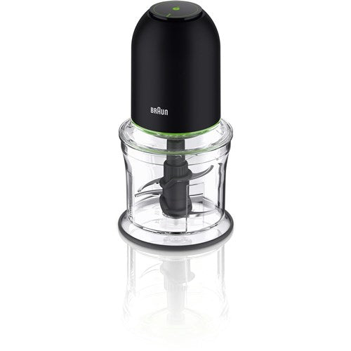 Braun Easy Prep Mini 4 Cup Chopper, 250W Quadblade Technology in Black CH3012BK