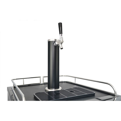 Danby - Single Tap Kegerator with CO2 Cylinder -  Castors - DKC054A9SLDB