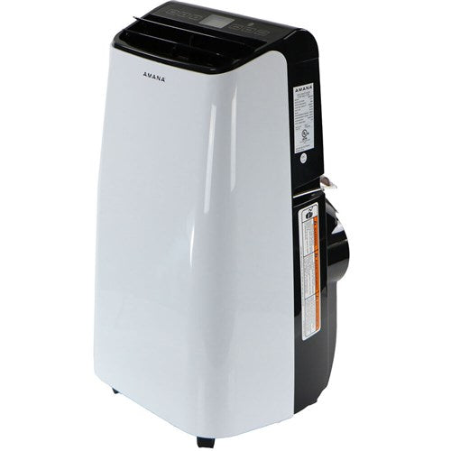 Amana - 12, 000 BTU Portable AC - White/Black _ AMAP121AB-2