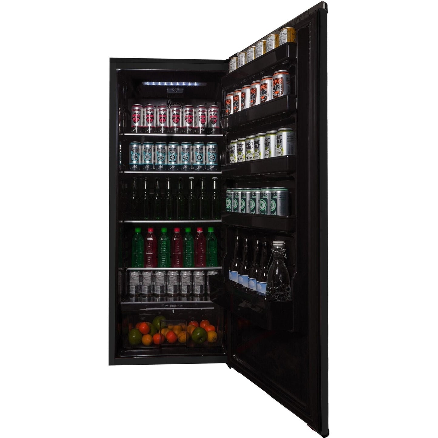 Danby - 11 CuFt. All Refrigerator, All Black Interior, Automatic Defrost - DAR110A3MDB