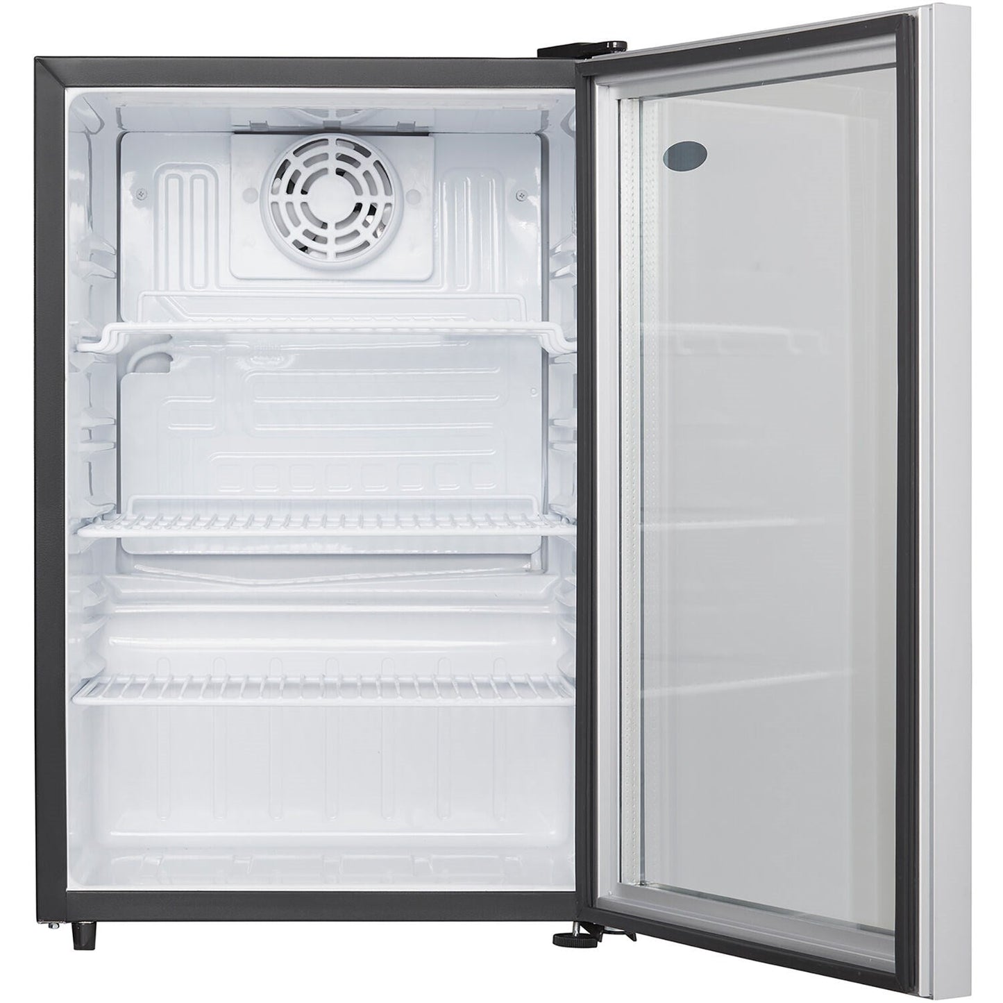 Danby - 2.6 CuFt. Commercial Rated Glass Door Compact All Refrigerator - DAG026A1BDB