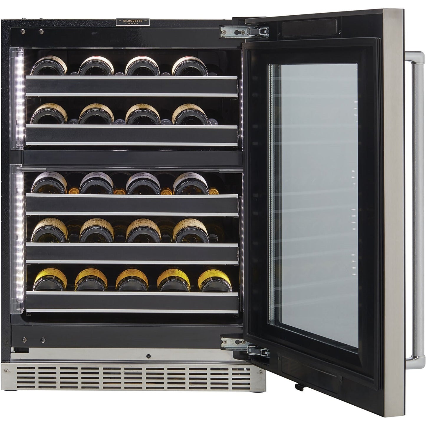 Danby - 37 Bottle Silhouette Under-Counter Wine Cellar, Right Hand Swing Only | SRVWC050R