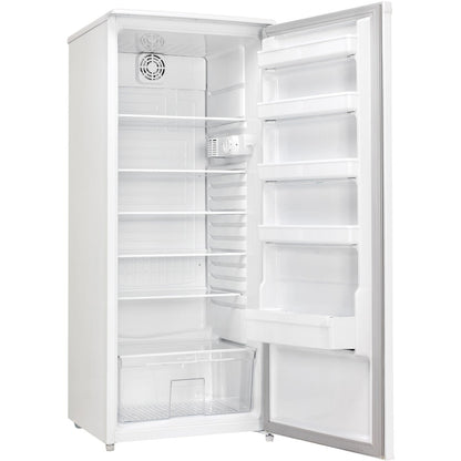 Danby - 11 CuFt. All Refrigerator, Interior Light, Worktop, Crisper - DAR110A1WDD