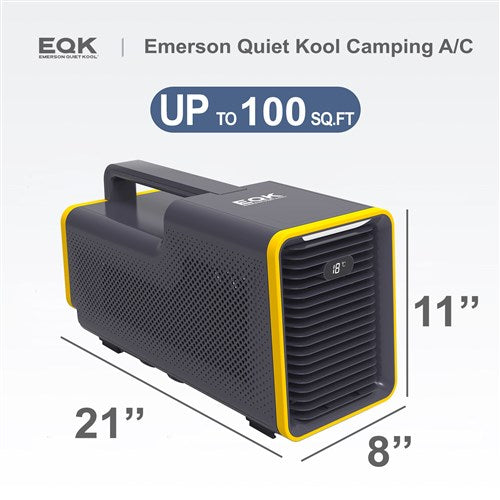 Emerson Quiet - 1300 BTU Portable Camping Air Conditioner | EAP02