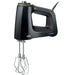 Braun Hand Mixer with Beaters, Dough Hooks and Accessory Bag in Black HM5100