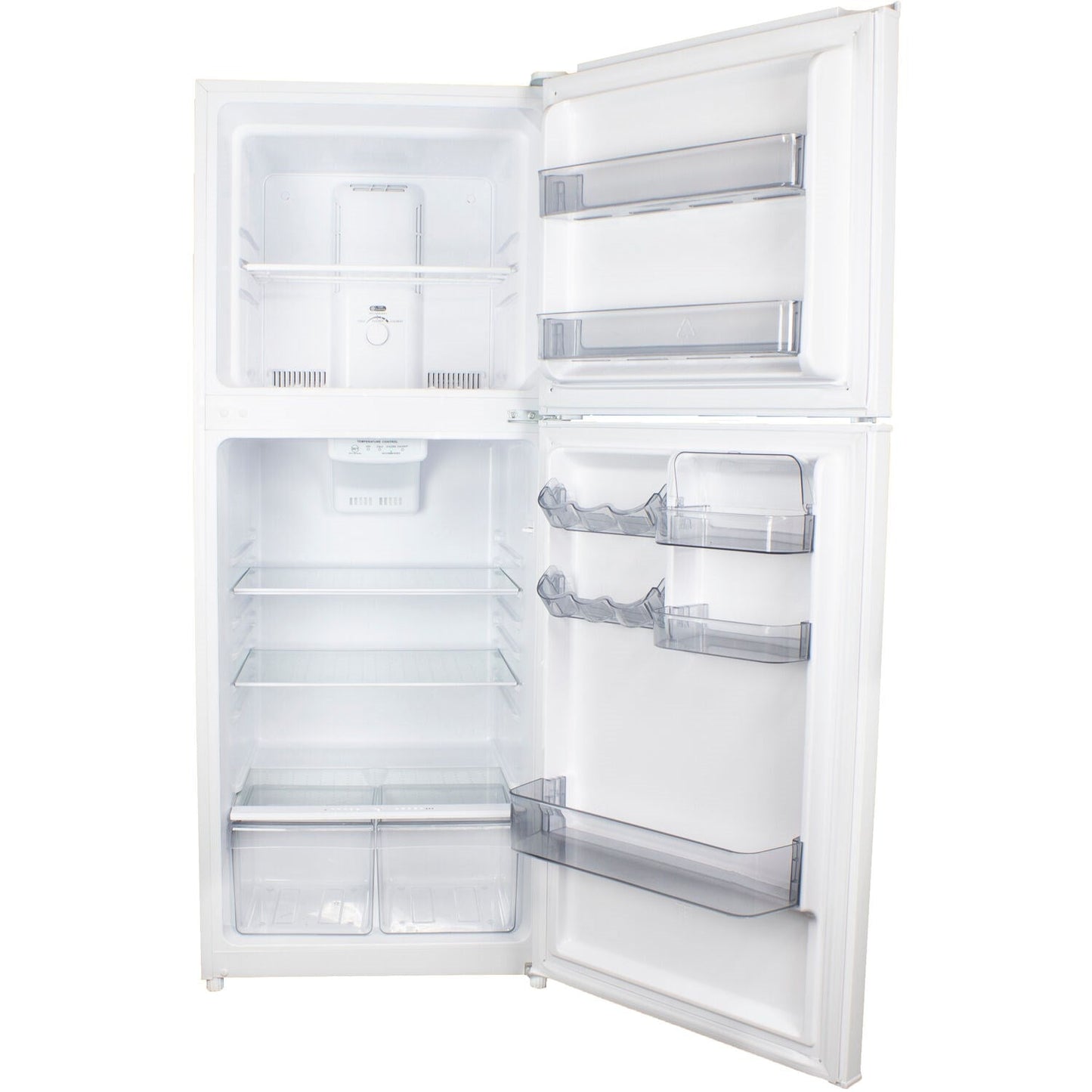 Danby - 10.1 CuFt. Top Mount Freezer, Frost Free, Crisper with Cover - DFF101B1WDB