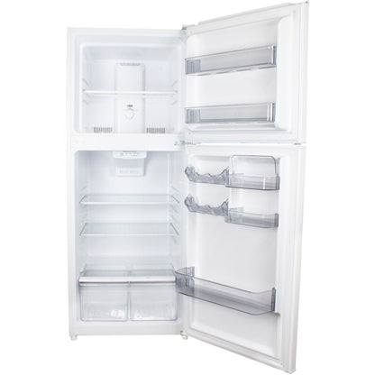 Danby - 10.1 CuFt. Top Mount Freezer, Frost Free, Crisper with Cover - DFF101B1WDB