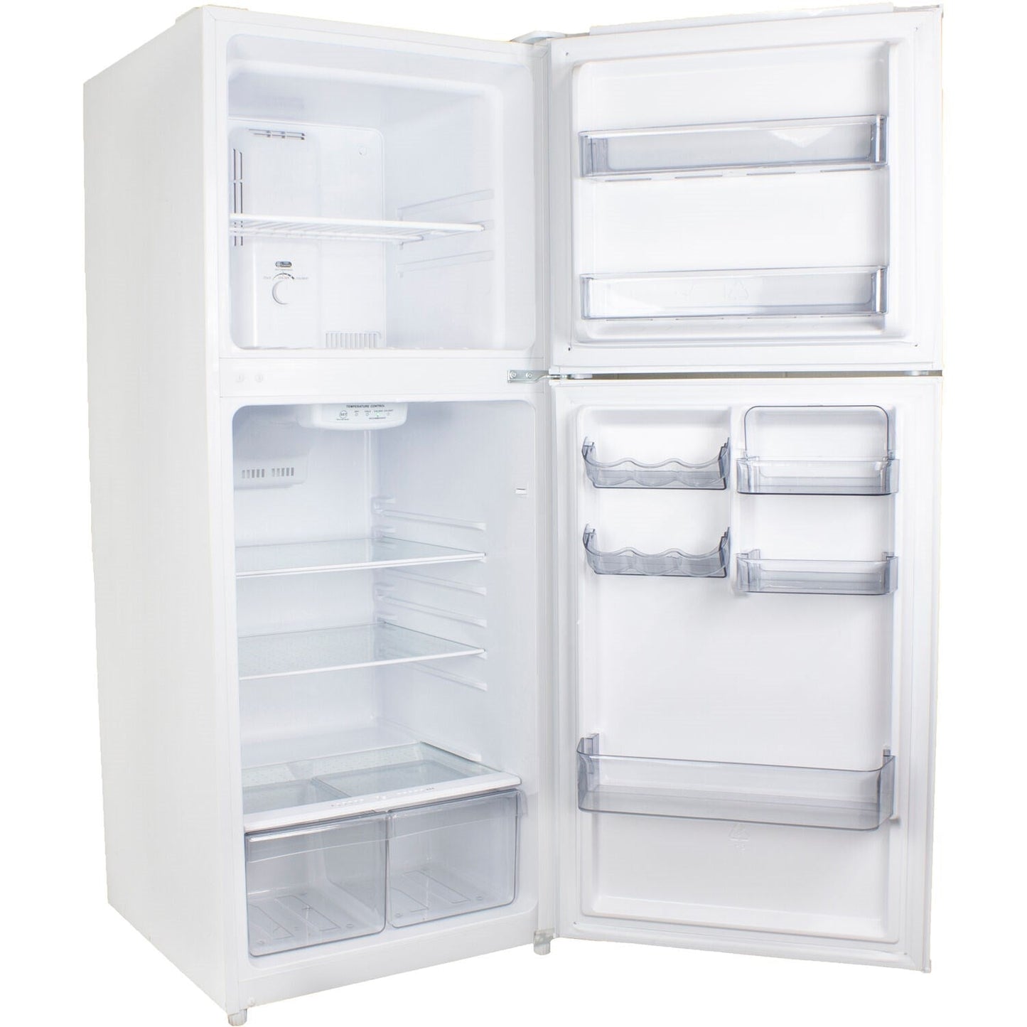 Danby - 10.1 CuFt. Top Mount Freezer, Frost Free, Crisper with Cover - DFF101B1WDB