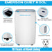 Emerson Quiet - 14,000 BTU Portable Heat/Cool Air Conditioner | EAPE14RD1