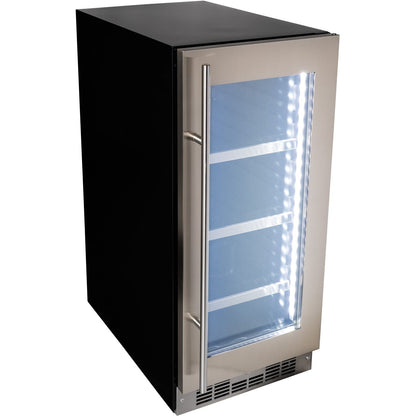 Danby - Silhouette Integrated Beverage Center, Holds 7 Bottles of Wine & 66 Cans - SPRBC031D1SS