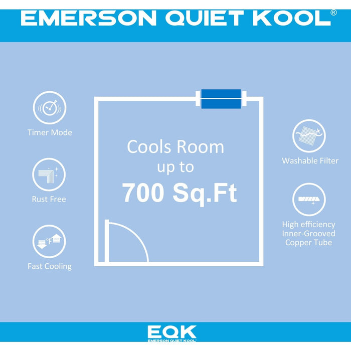 Emerson Quiet - 15000BTU Window Air Conditioner with Wifi Controls | EARC15RSE1H