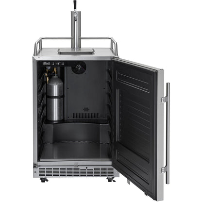 Danby - 6.5 CuFt. Outdoor Rated Keg Cooler, Frost Free Operation | DKC055D1SSPRO