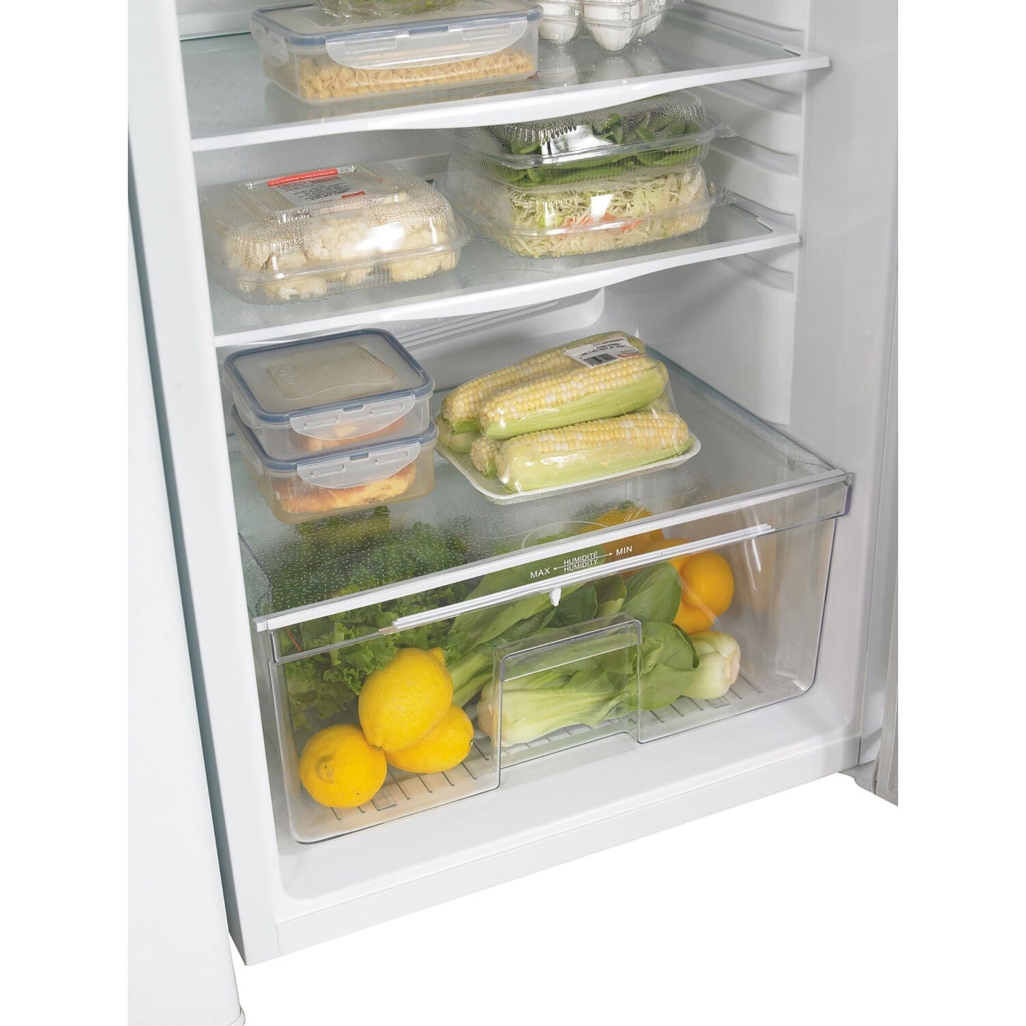Danby - 11 CuFt. All Refrigerator, Interior Light, Worktop, Crisper - DAR110A1WDD