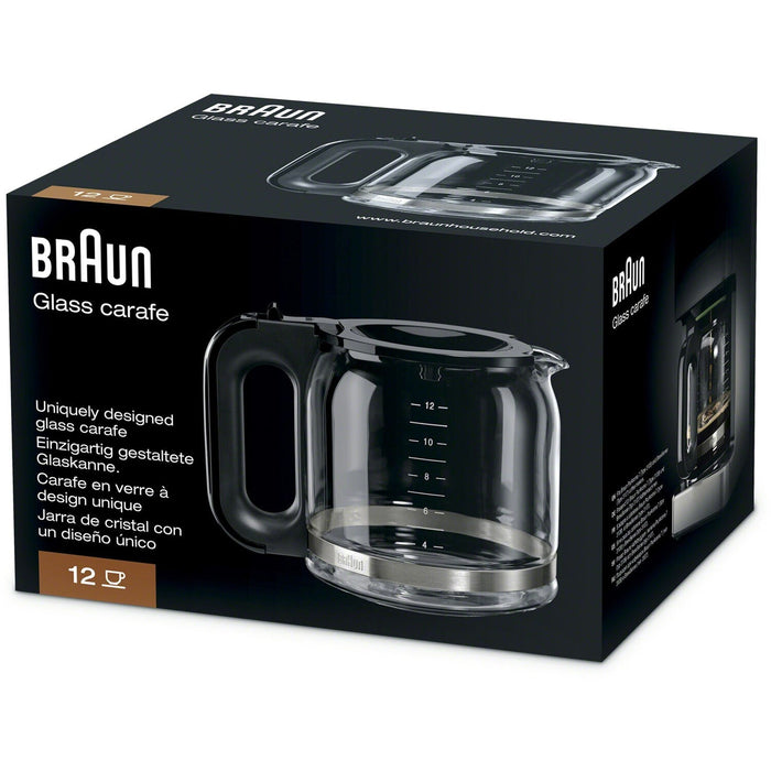 Braun 12-Cup Glass Carafe BRSC005