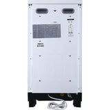Danby - 18 inch Portable Dishwasher, 8 Place Settings, SS Interior, 4 Wash Programs - DDW1805EWP