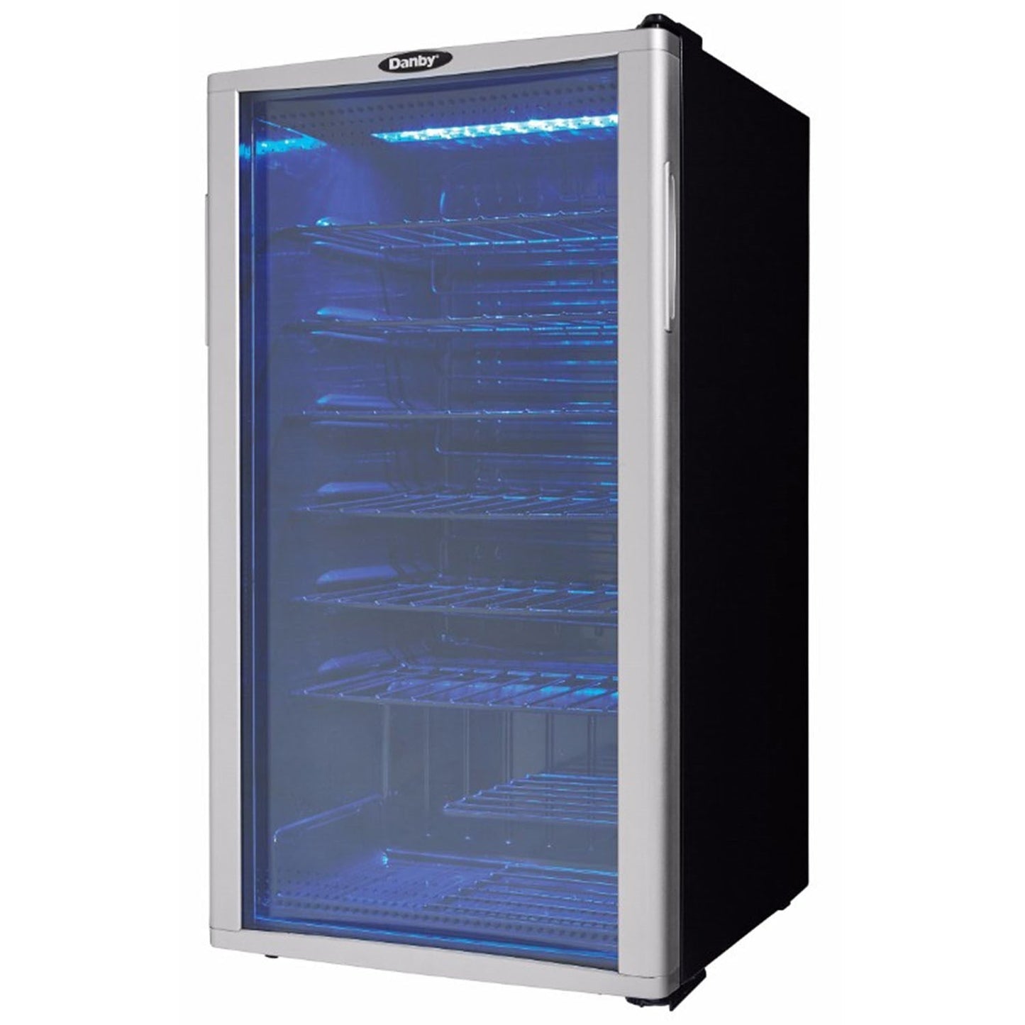 Danby - 35 Bottle Wine Cooler, Reversible Door, Tempered Glass Door, Worktop - DWC350BLP