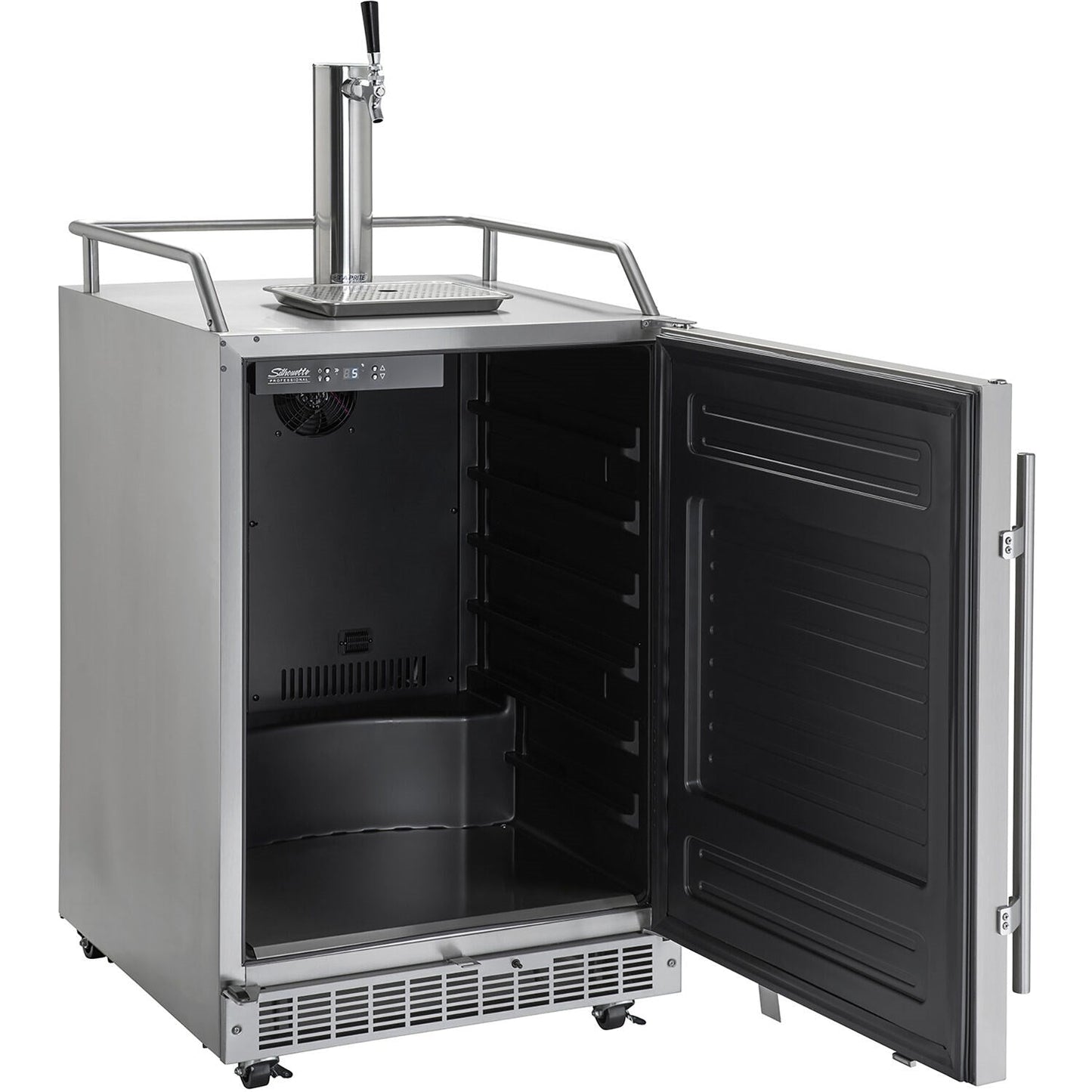 Danby - 6.5 CuFt. Outdoor Rated Keg Cooler, Frost Free Operation | DKC055D1SSPRO