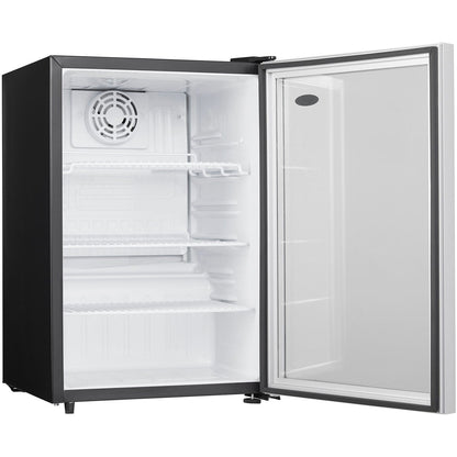 Danby - 2.6 CuFt. Commercial Rated Glass Door Compact All Refrigerator - DAG026A1BDB
