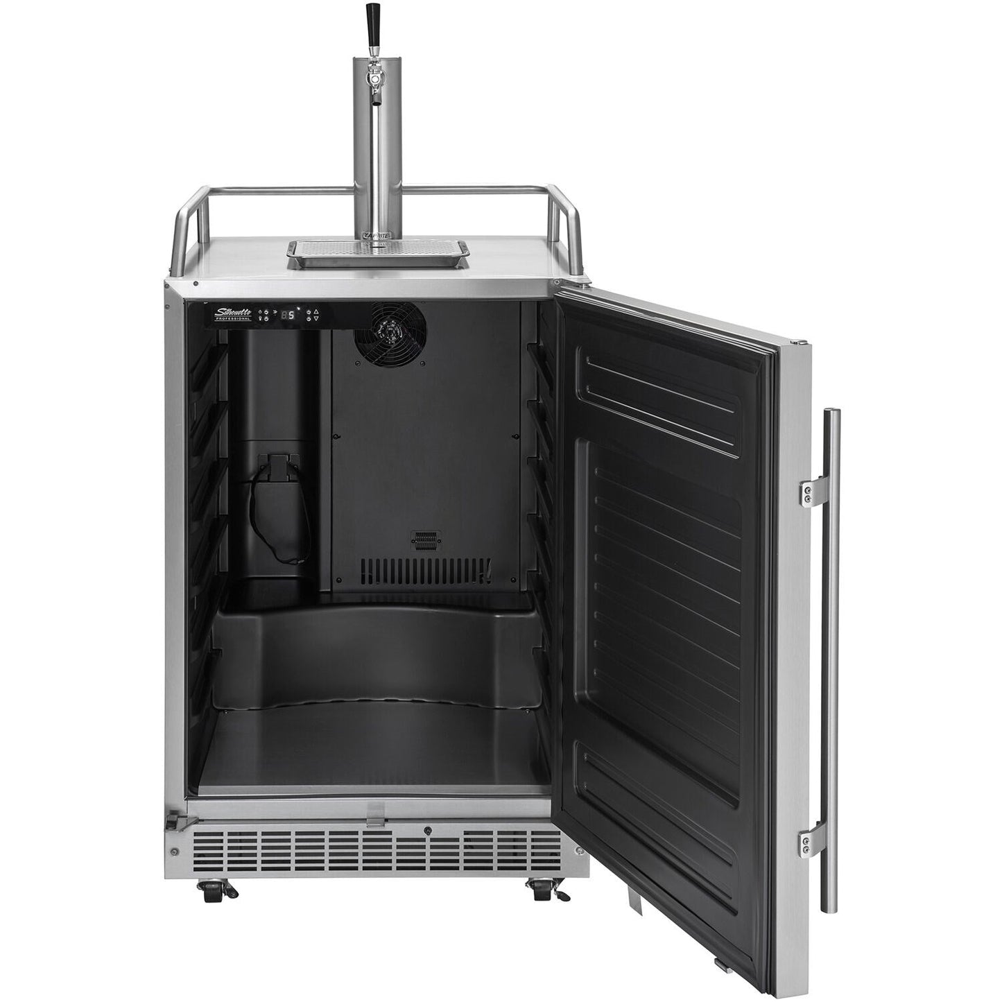 Danby - 6.5 CuFt. Outdoor Rated Keg Cooler, Frost Free Operation | DKC055D1SSPRO