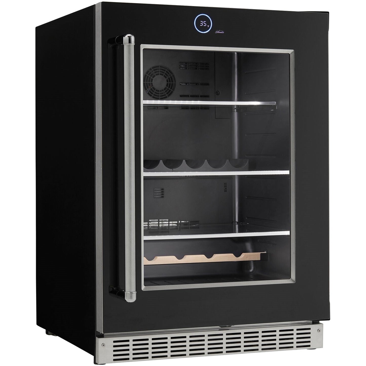 Danby - Silhouette Reserve Integrated Under-Counter Refrigerator, Right Swing  -  SRVBC050R