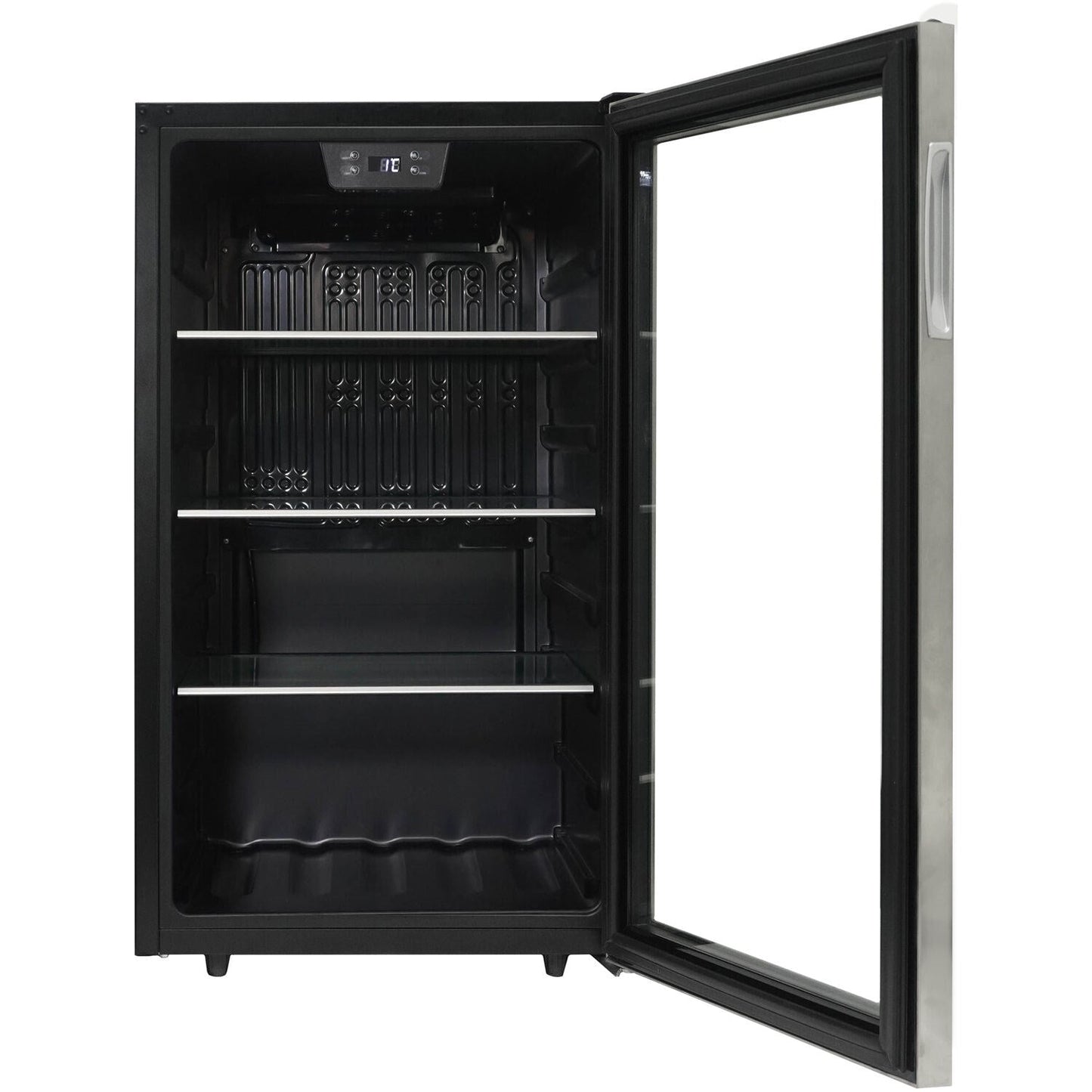 Danby 4.5 CuFt Beverage Center, Side Mount Pocket Handle, Door Lock - DBC045L1SS