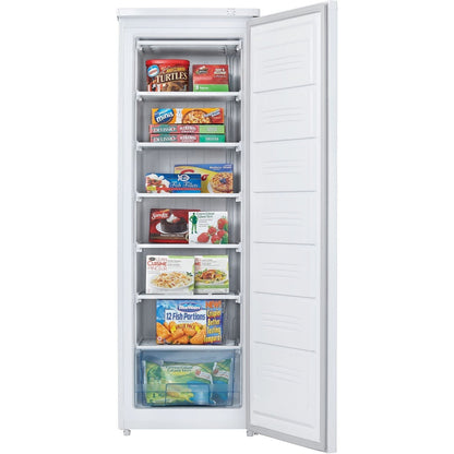 Danby - 7.1 CuFt Upright Freezer, Manual Defrost, Mechanical Thermostat | DUF071A3WDB