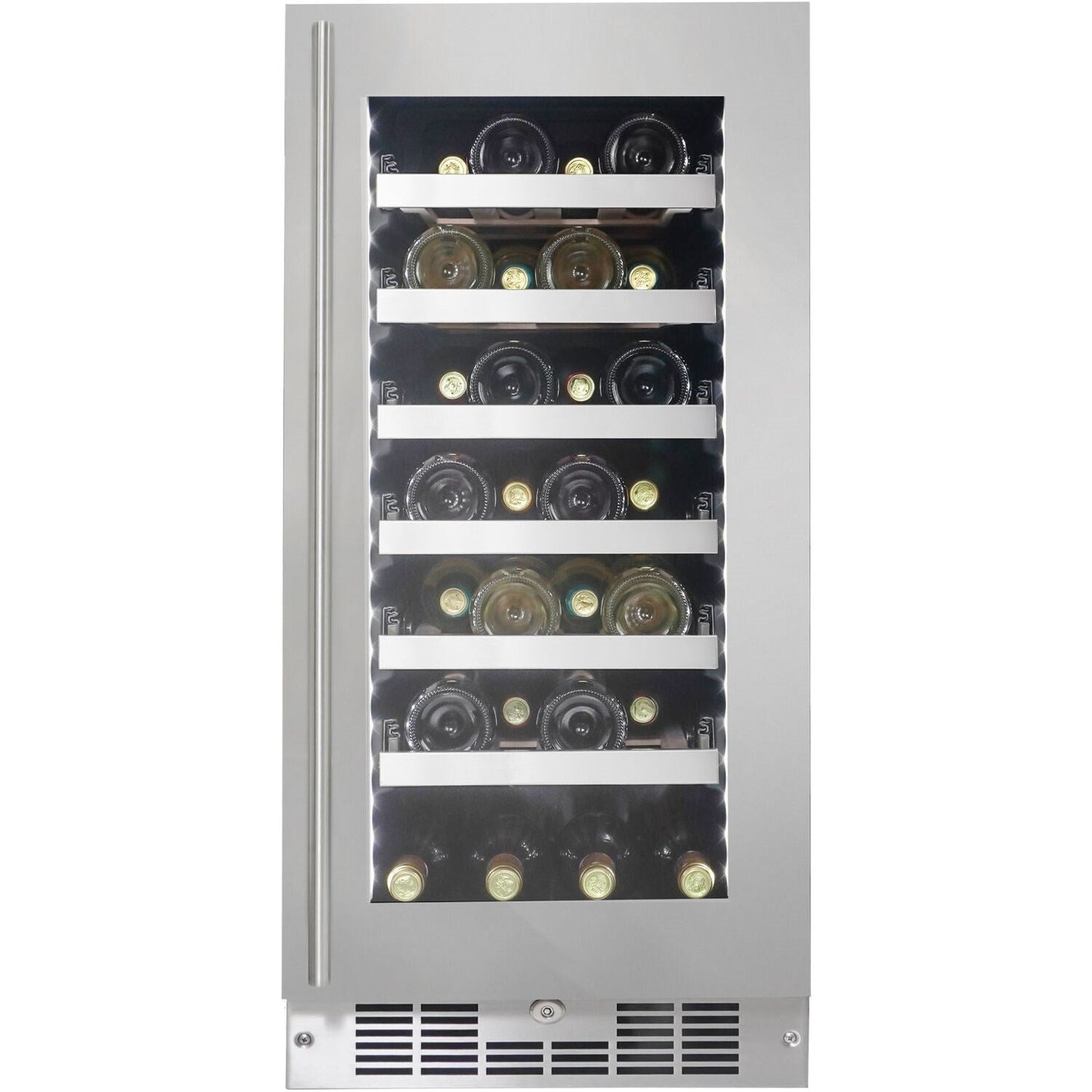 Danby - Silhouette 28 Bottle Integrated Wine Cooler, 15 inch Wide Chassis - SPRWC031D1SS