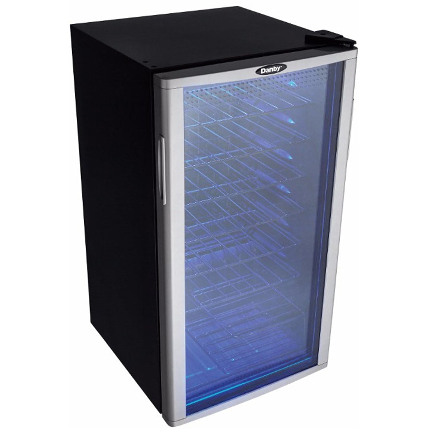 Danby - 35 Bottle Wine Cooler, Reversible Door, Tempered Glass Door, Worktop - DWC350BLP
