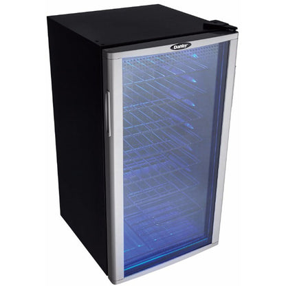 Danby - 35 Bottle Wine Cooler, Reversible Door, Tempered Glass Door, Worktop - DWC350BLP