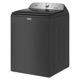 Maytag Pet Pro 4.7-cu ft High Efficiency Agitator Top-Load Washer Volcano Black - MVW6500MBK