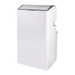 Hisense 12000-BTU DOE 115-Volt White Vented Wi-Fi enabled Portable Air Conditioner with Remote Cools 550-sq ft - AP1222CW1W