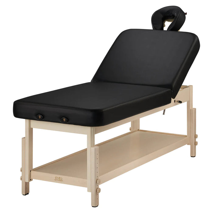 Master Massage 30" Harvey Tilt Stationary Massage Table, Black - D22775