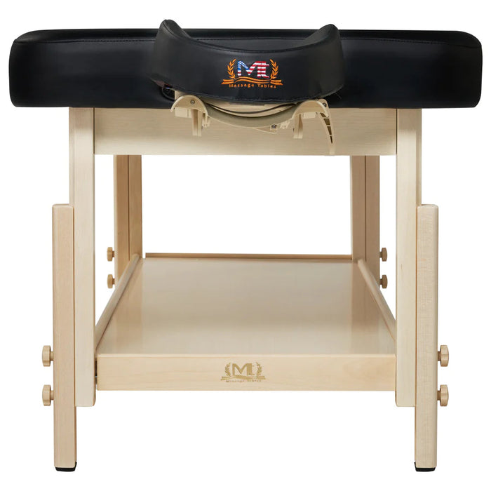 Master Massage 30" Harvey Tilt Stationary Massage Table, Black - D22775