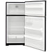 Hotpoint 15.6-cu ft Top-Freezer Refrigerator Black - HPS16BTNRBB