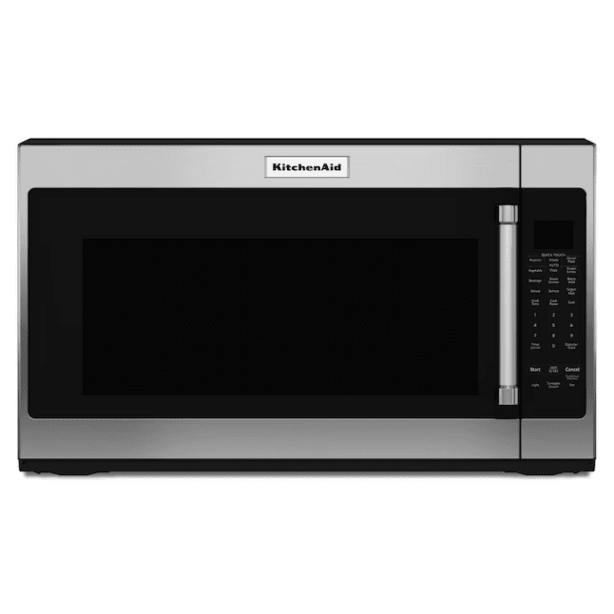 KitchenAid 2-cu ft 1000-Watt Over-the-Range Microwave with Sensor Cooking -KMHS120KPS