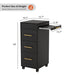 OmySalon 2 Operator Classic Mobile Salon Package Black - SP3-2B