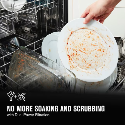 Maytag Front Control 24-in Built-In Dishwasher (Fingerprint Resistant Stainless Steel), 50-dBA