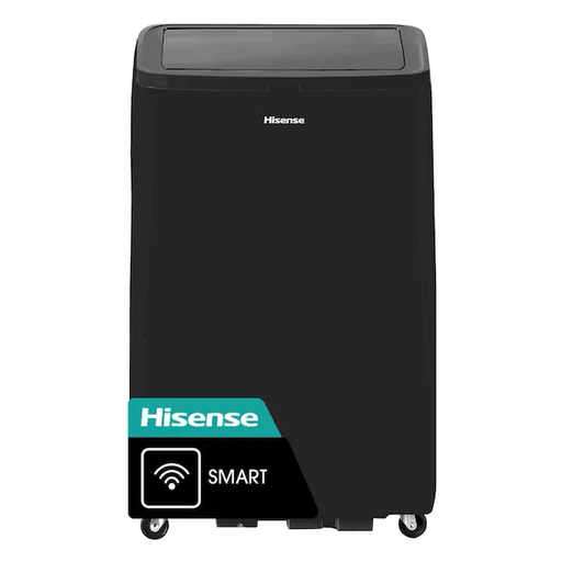 Hisense 10000-BTU DOE 115-Volt Grey Vented Wi-Fi enabled Portable Air Conditioner with Remote Cools 450-sq ft - AP1022CW1G