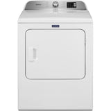 Maytag Pet Pro 7-cu ft Steam Cycle Electric Dryer White - MED6500MW