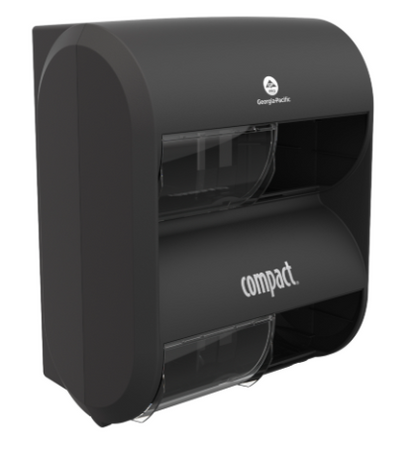 Toilet Paper Dispenser COMPACT® Black Manual - 56744B