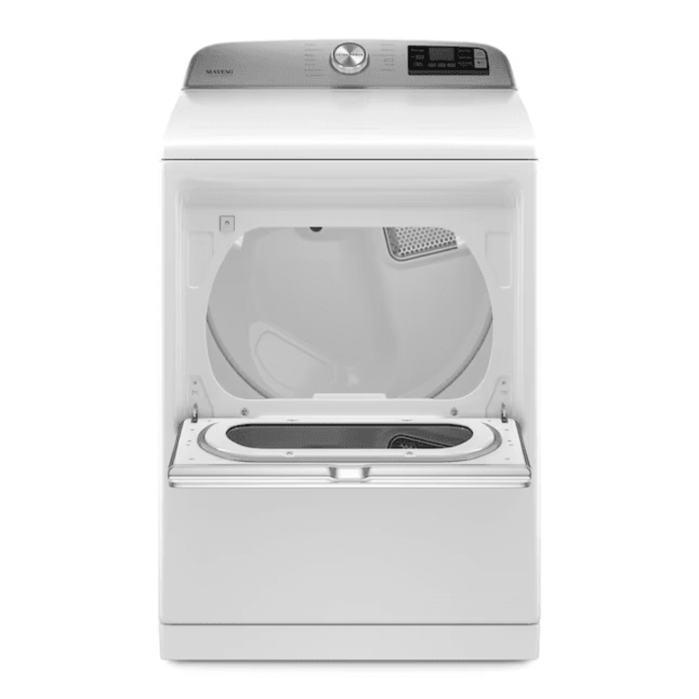 Maytag Smart Capable 7.4-Cu Ft Steam Cycle Smart Electric Dryer White Energy Star - MED7230HW