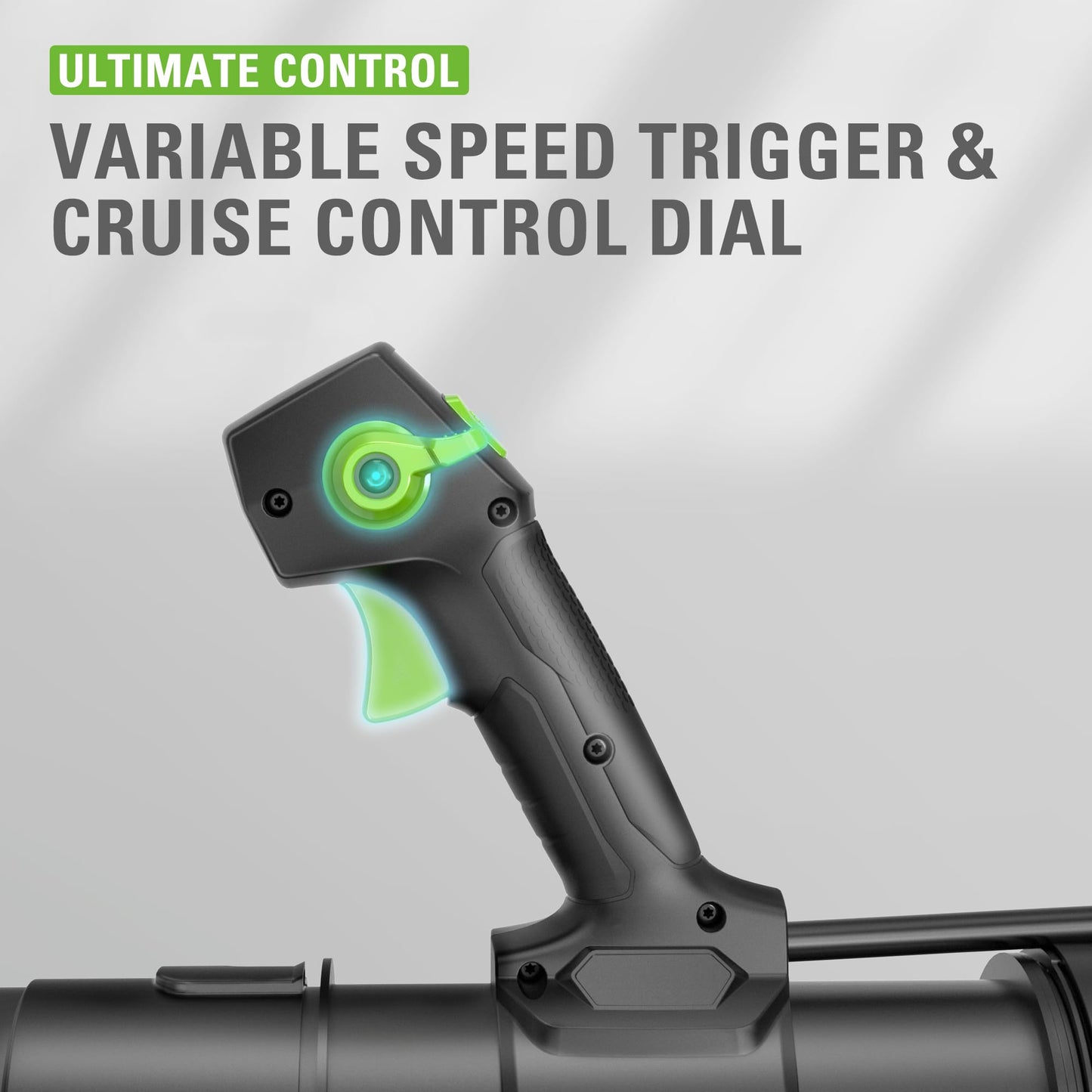 Greenworks 80V 610 CFM Cordless Battery Backpack Blower w/5Ah Battery and Rapid Charger - 2429202