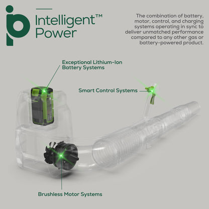 Greenworks 40V Gen 2 660 CFM Cordless Battery Brushless Backpack Blower w/ 8.0Ah Battery and Charger - 2427602