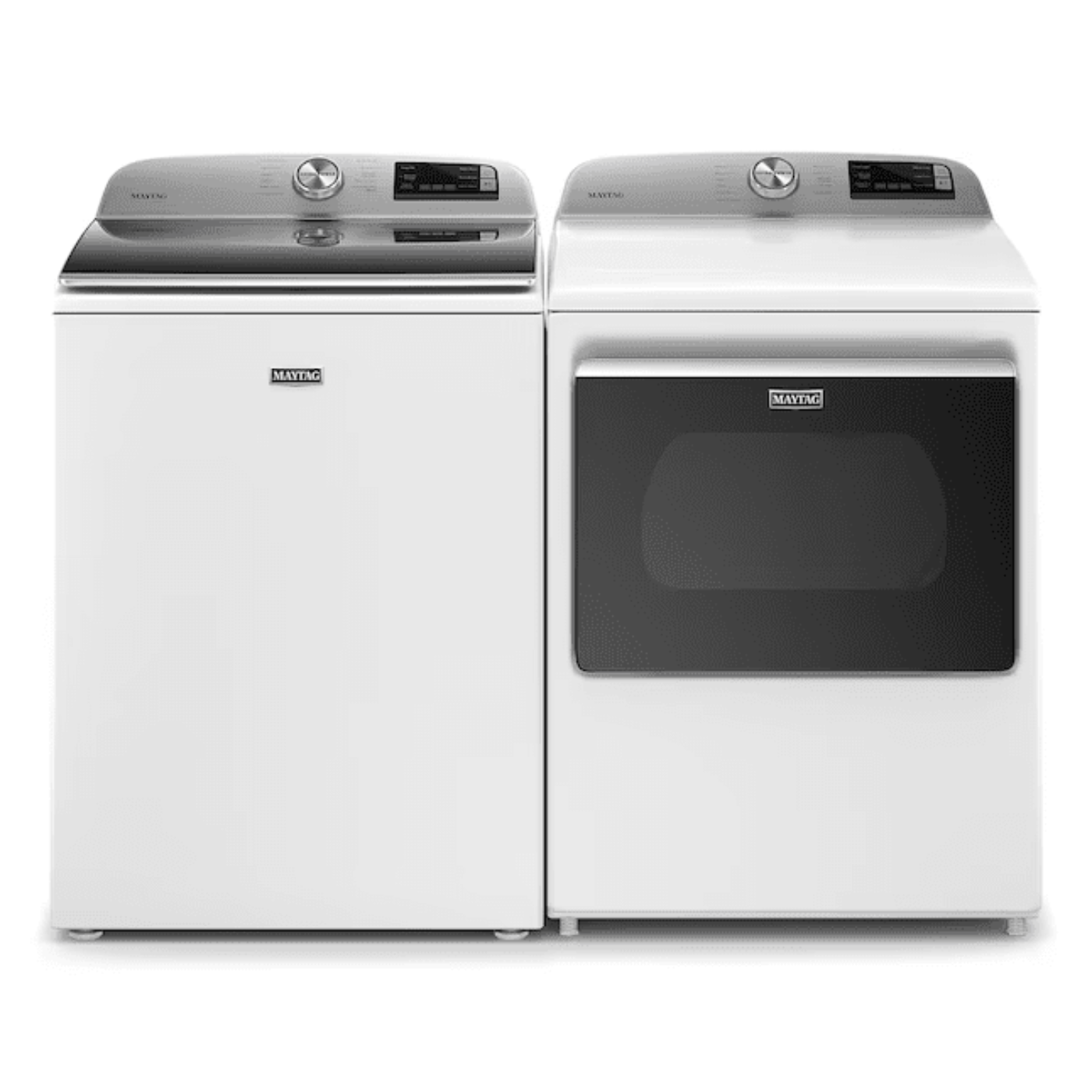 Maytag Smart Capable 4.7-cu ft High Efficiency Agitator Smart Top-Load Washer White - MVW6230HW