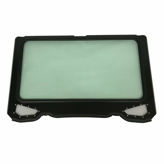 Moto Armor Polaris RZR (2014-2018) Glass Windshield for CageWRX Baja Spec Cage - MA-CWBJ1K-WS-GLS-BLK-C-N