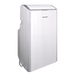 Hisense 12000-BTU DOE 115-Volt White Vented Wi-Fi enabled Portable Air Conditioner with Remote Cools 550-sq ft - AP1222CW1W